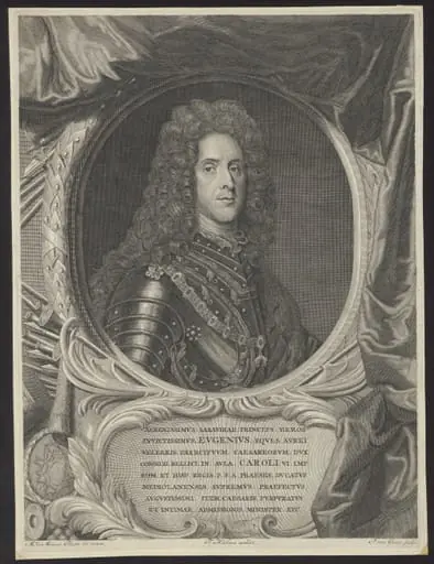 Portrait of Prince Eugenius of Savoye, by Pieter van, Gunst
