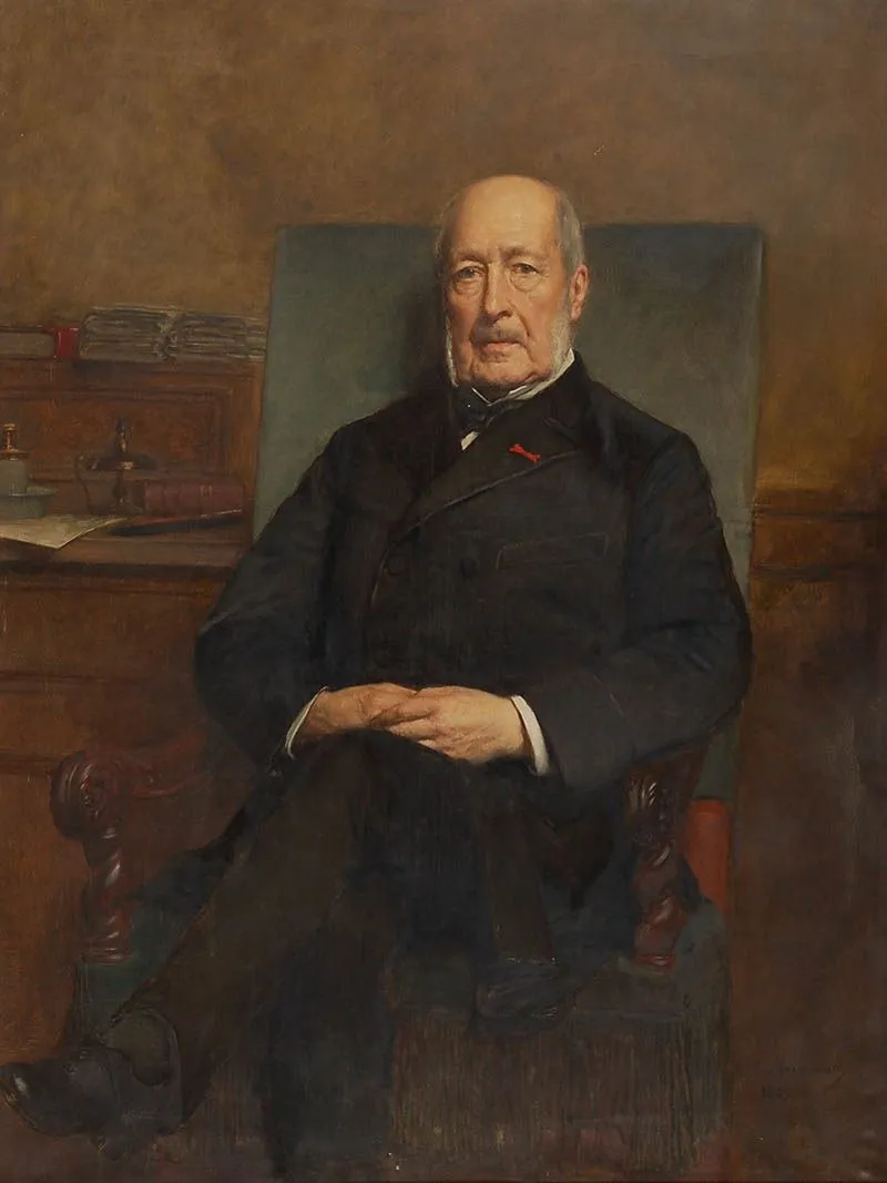 The Lawyer Armand-Désiré Auger, by Pieter Van Havermaet, oil, 1893