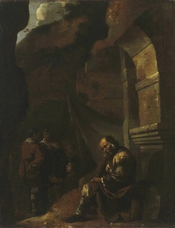 Blind Beggar, by Pieter van Laer