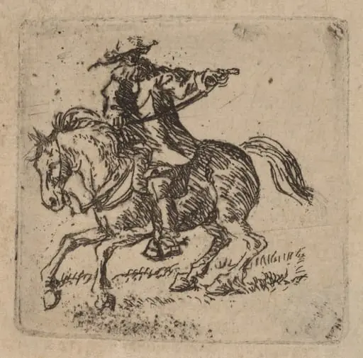 Horseman, by Pieter van Laer