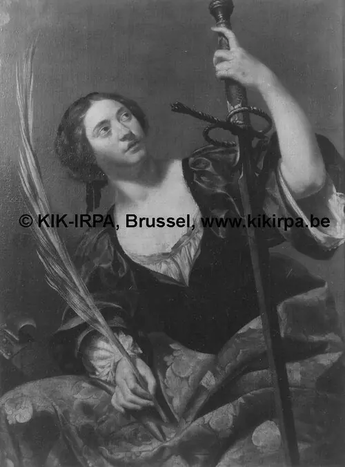 Saint Catherine of Alexandria, by Pieter van Lint