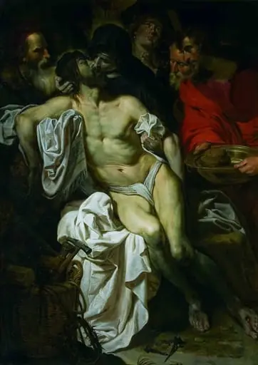 Coborârea de pe cruce, by Pieter van Mol