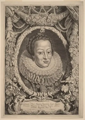 Eleanora, Wife of Ferdinand II, by Pieter van Sompel