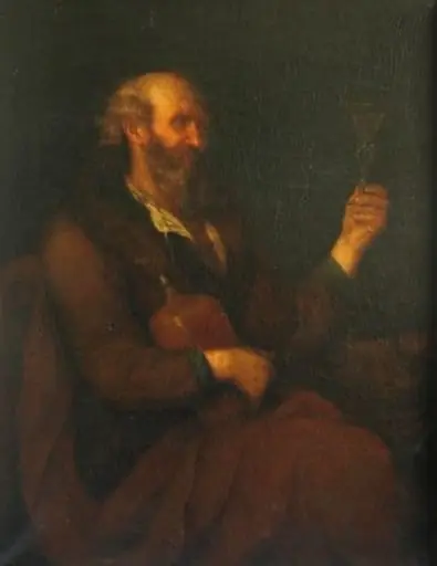 Bătrân chel, by Pietersz Verelst