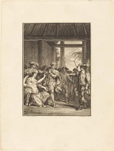 La découverte du nouveau monde, by Pietro Antonio Martini