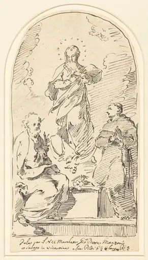 The Immaculate Conception, by Pietro Antonio Novelli