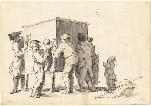 The Peep-Show, by Pietro Antonio Novelli