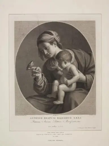 The Virgin and Child, by Pietro Bettelini