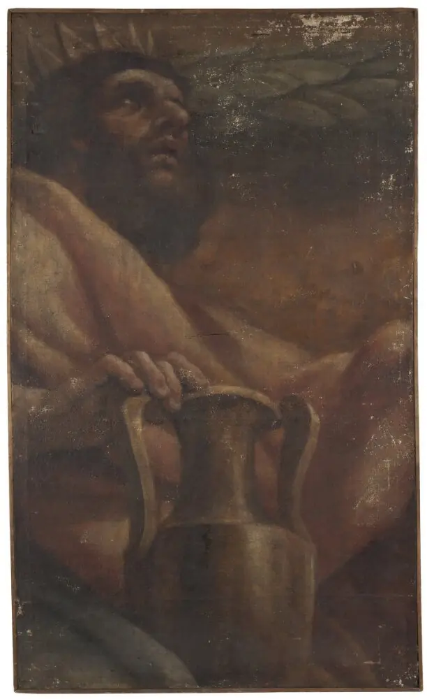 Figure, by Pietro da Cortona