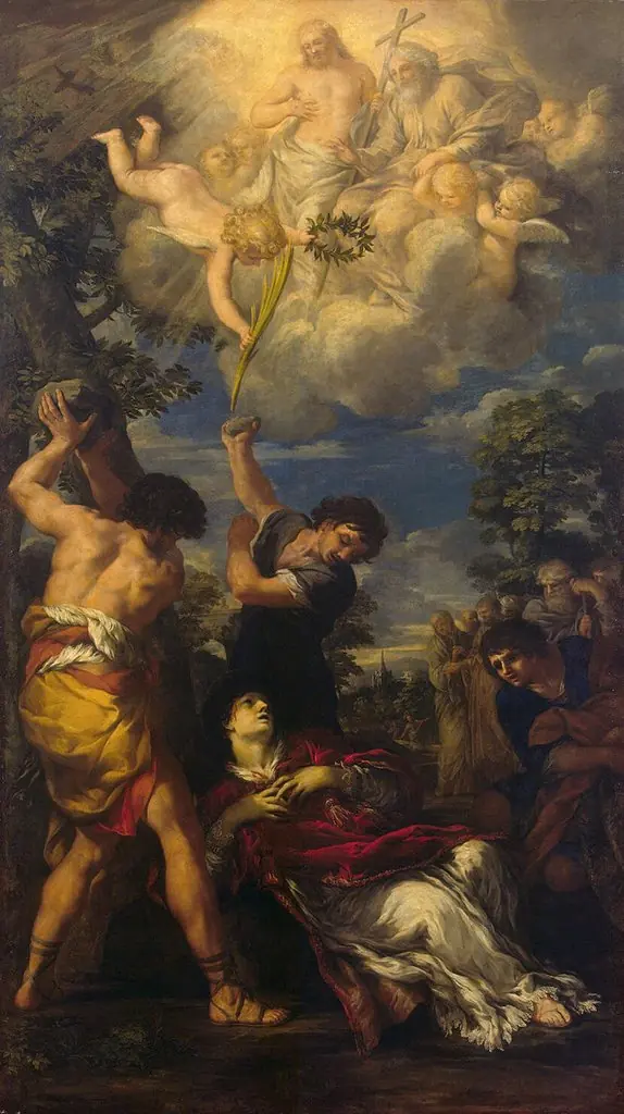 Martyrdom of St Stephen, by Pietro da Cortona