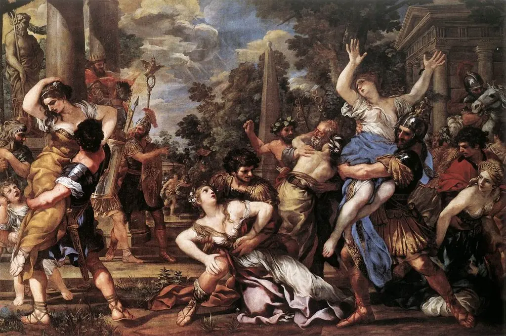 Rape of the Sabine Women, by Pietro da Cortona