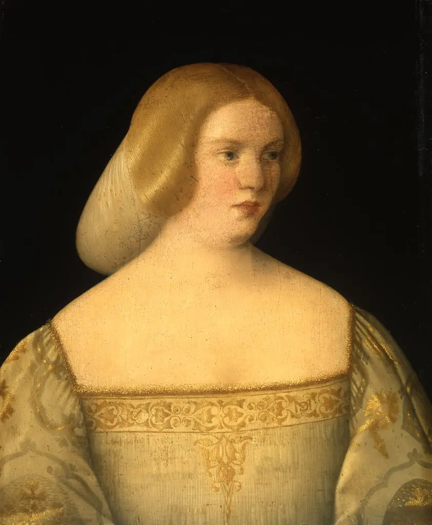 Portrait of a girl, by Pietro degli Ingannati
