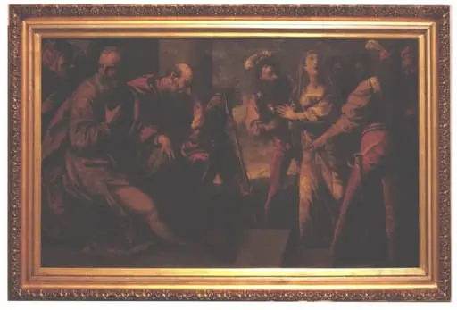 Femeia adulteră în fața judecătorilor, by Pietro della Vechia