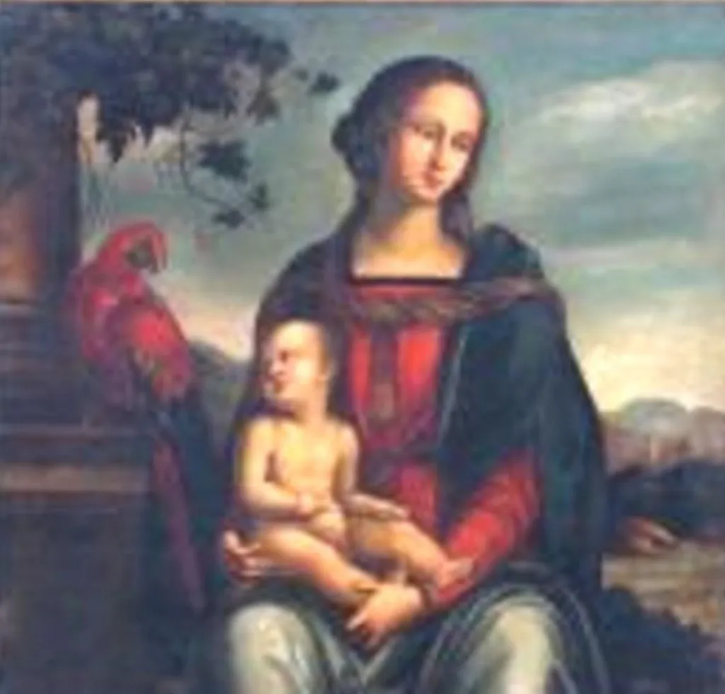 Madona cu pruncul, by Pietro di Cristoforo, zis Il Perugino Vanucci, unspecified, 1650