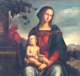 Madona cu pruncul, by Pietro di Cristoforo, zis Il Perugino Vanucci, 1650