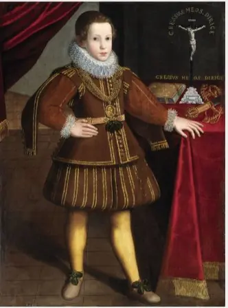 Portrait of San Luigi Gonzaga, by Pietro Facchetti