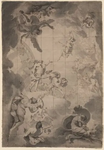 Studies of Aurora and Apollo, by Pietro Fancelli
