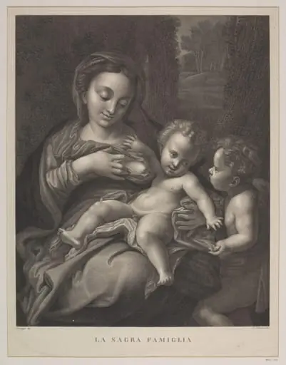 Holy Family, by Pietro Fontana