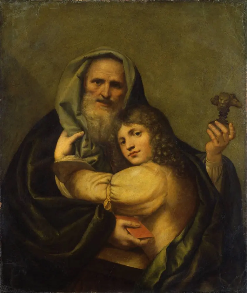 Old age and youth, by Pietro Liberi