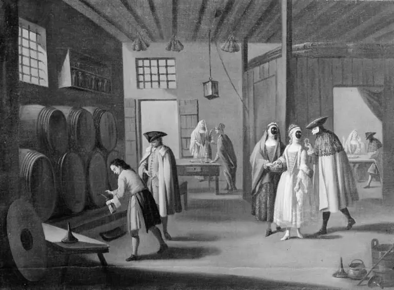 Carnival Scene, by Pietro Longhi