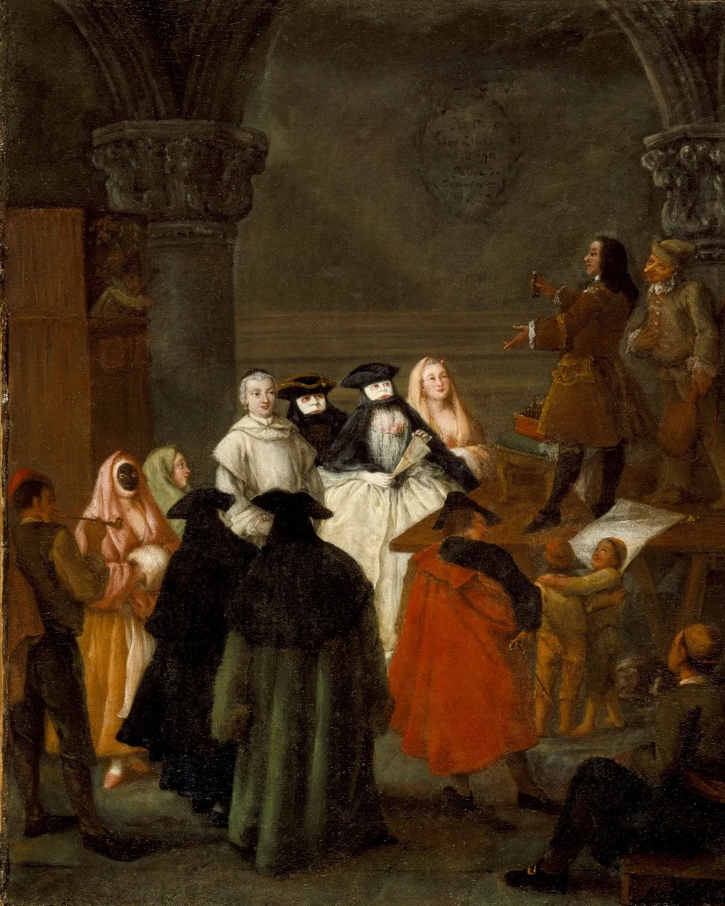 The Quack Doctor, by Pietro Longhi, unspecified, 1763