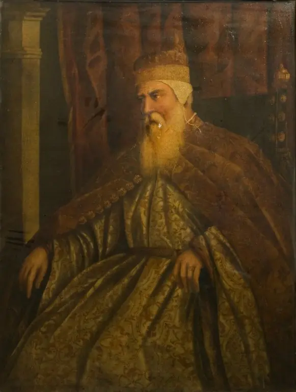Portrait of Doge Pasquale Cicogna, by Pietro Malombra