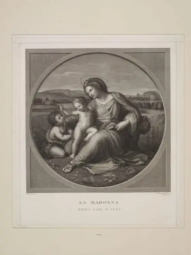 La Madonna della Casa d' Alba, by Pietro Marco Vitali
