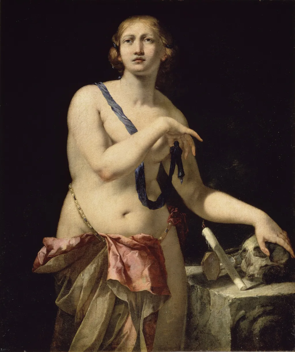 Vanitas, by Pietro Negri, oil, 1662