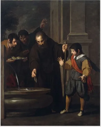 A Miracle of Saint Francis of Paola, by Pietro Novelli, oil, 1635