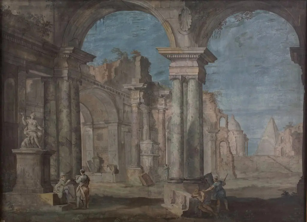 Architekturstück, by Pietro Paltronieri