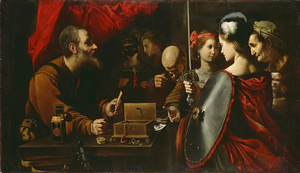 Achilles among the Daughters of Lycomedes, by Pietro Paolini
