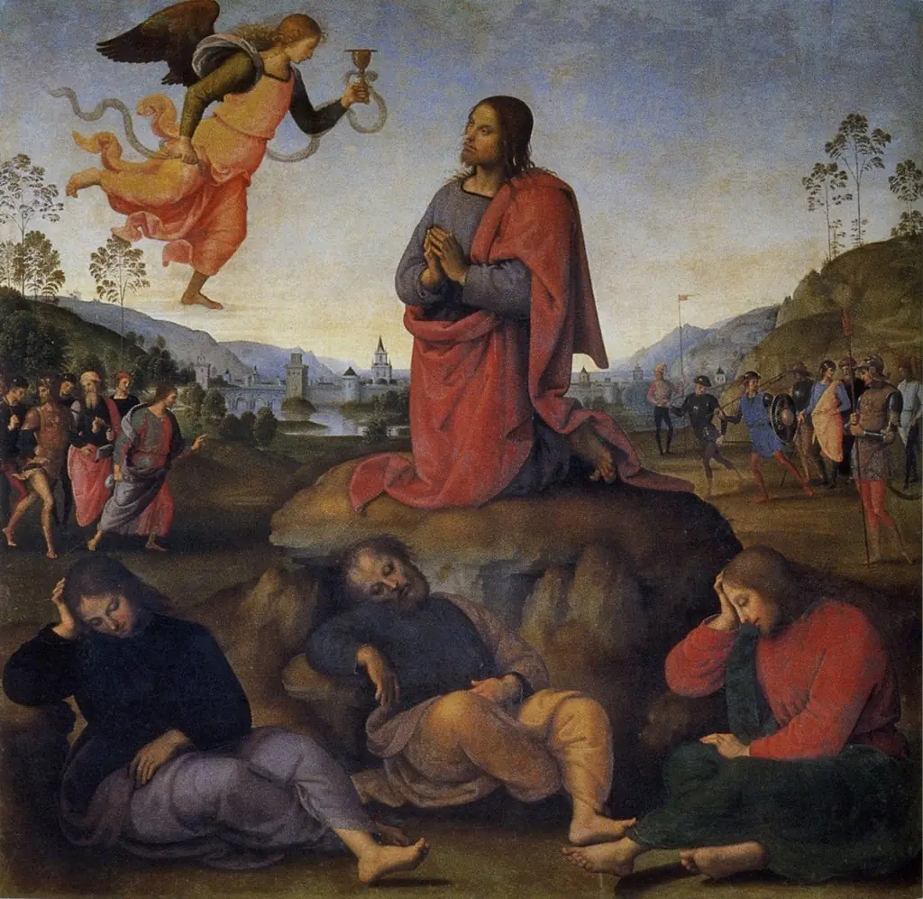 Agony in the Garden, by Pietro Perugino