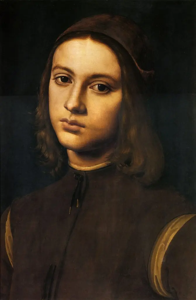 Portrait of a Young Man, by Pietro Perugino