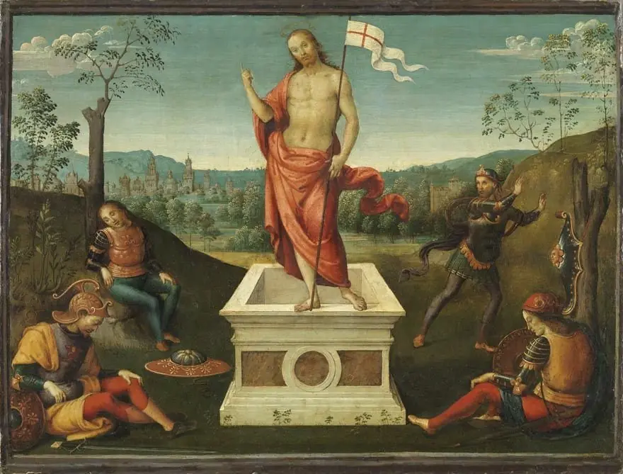 Resurrection of Christ, by Pietro Perugino