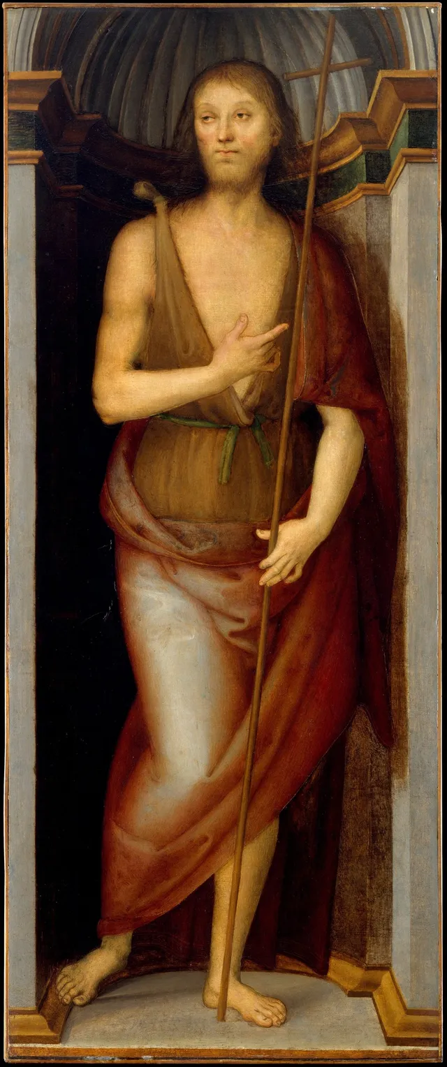 Saint John the Baptist; Saint Lucy