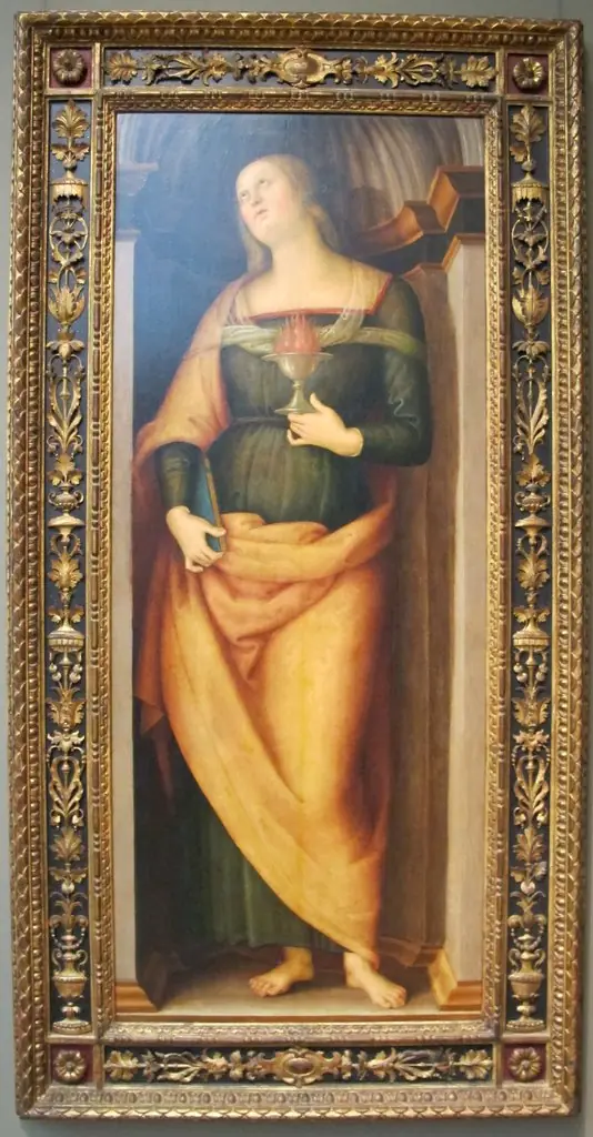 Saint Lucia, by Pietro Perugino