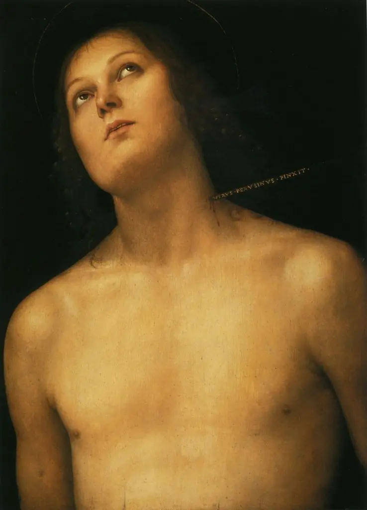 Saint Sebastian, by Pietro Perugino