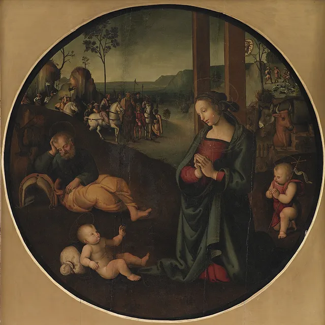 The Holy Family — Pietro Perugino