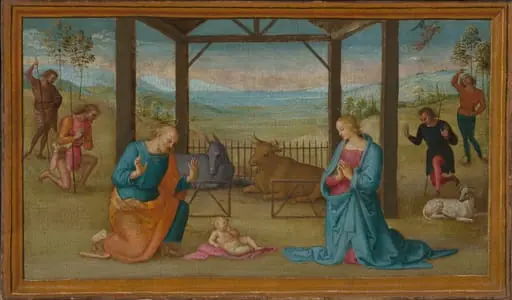 The Nativity, by Pietro Perugino
