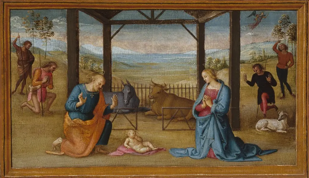 The Nativity, by Pietro Perugino