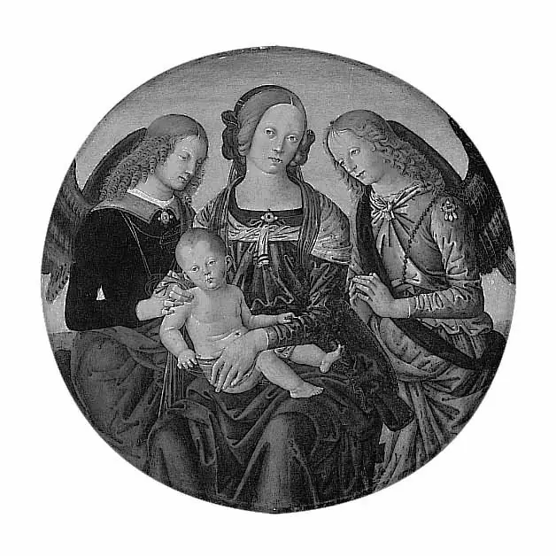 The Virgin and Child with two Angels, by Pietro Perugino
