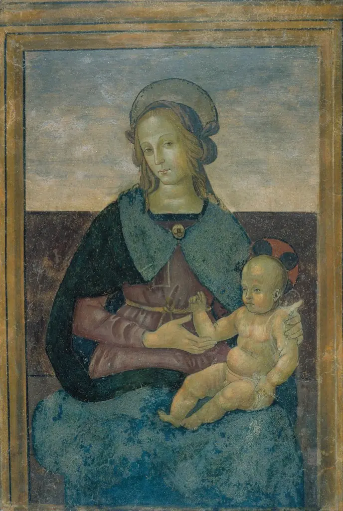 Virgin and Child, by Pietro Perugino