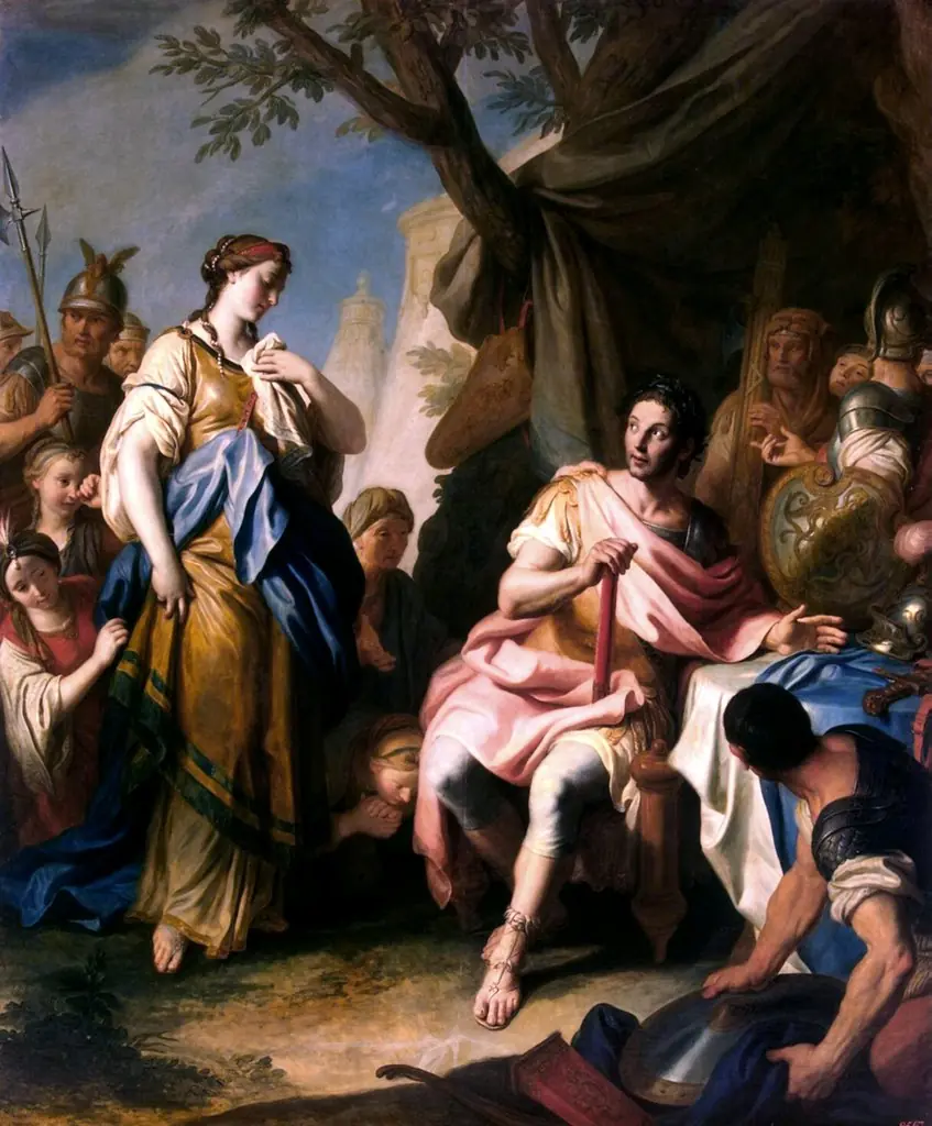 Alexander the Great and Roxana, by Pietro Rotari