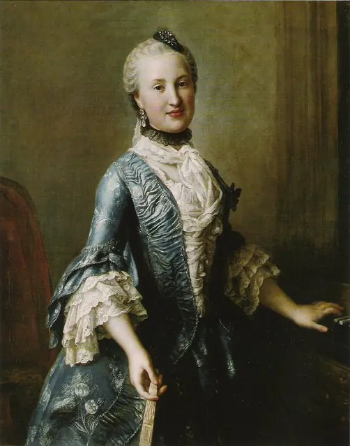 Princess Elisabeth of Saxe, by Pietro Rotari