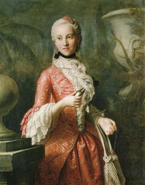 Princess Kunigunde of Saxony, by Pietro Rotari