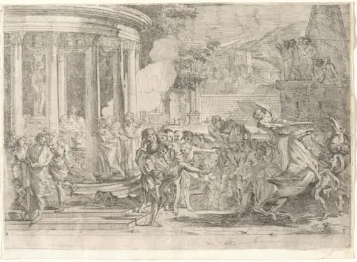Camma and Sinorix, by Pietro Testa
