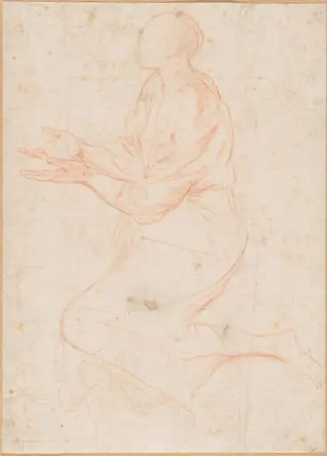 Kneeling Angel, by Pietro Testa