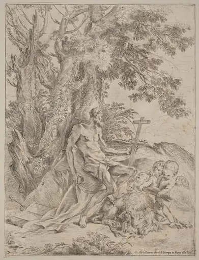 Saint Jerome, by Pietro Testa