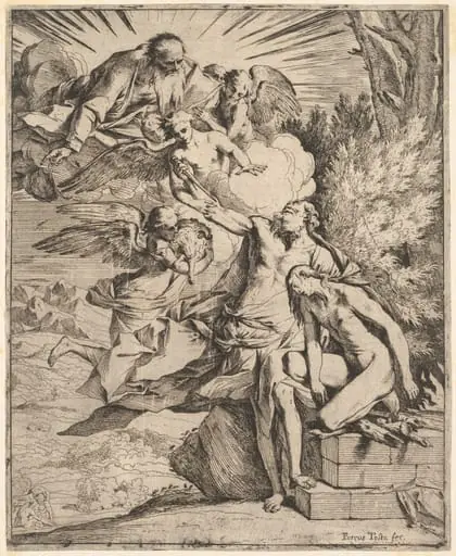 The Sacrifice of Abraham, by Pietro Testa