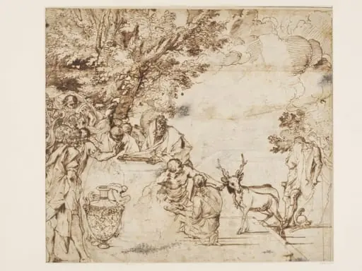 The Sacrifice of Iphigenia, by Pietro Testa